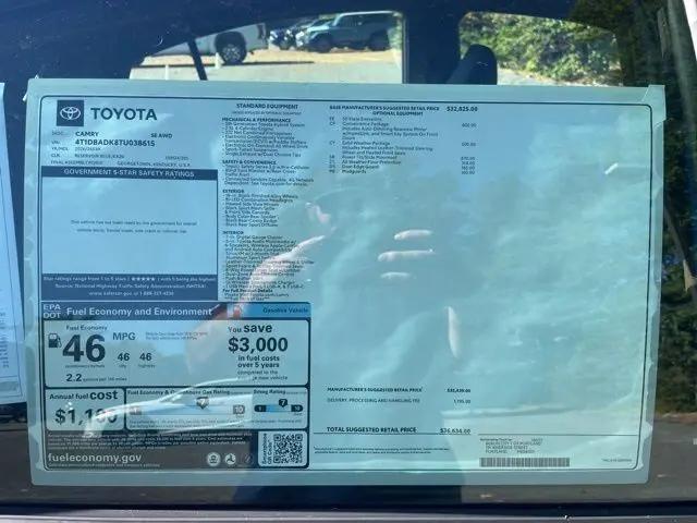 2026 Toyota Camry SE