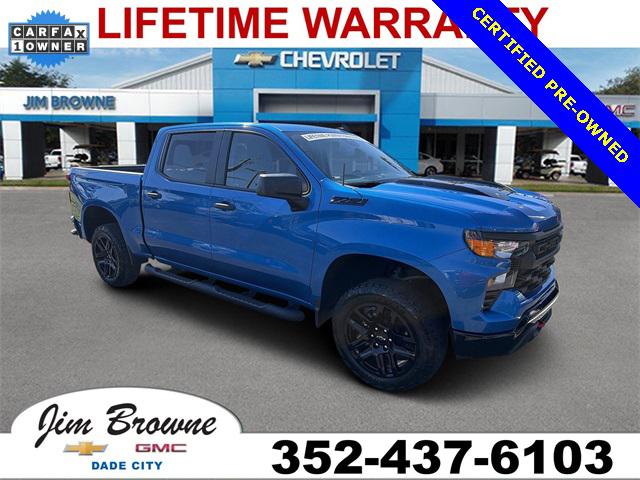 2023 Chevrolet Silverado 1500 4WD Crew Cab Short Bed Custom Trail Boss