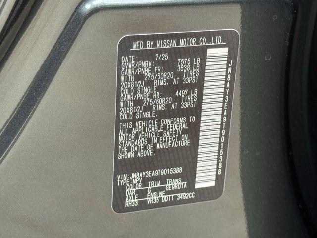 2026 Nissan Armada Platinum