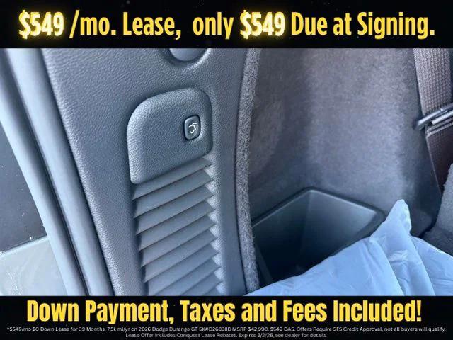 2026 Dodge Durango DURANGO GT AWD 2026 Dodge Durango DURANGO GT AWD