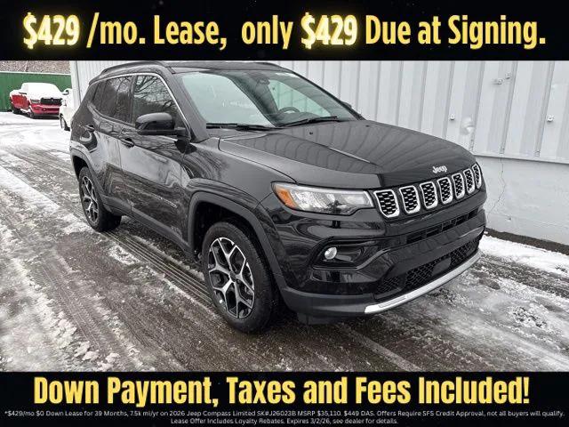 2026 Jeep Compass COMPASS LIMITED 4X4 2026 Jeep Compass COMPASS LIMITED 4X4