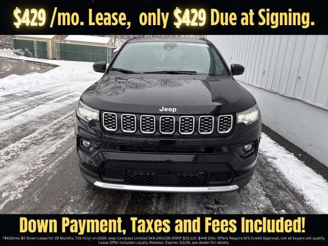 2026 Jeep Compass COMPASS LIMITED 4X4 2026 Jeep Compass COMPASS LIMITED 4X4