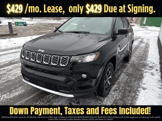 2026 Jeep Compass COMPASS LIMITED 4X4 2026 Jeep Compass COMPASS LIMITED 4X4