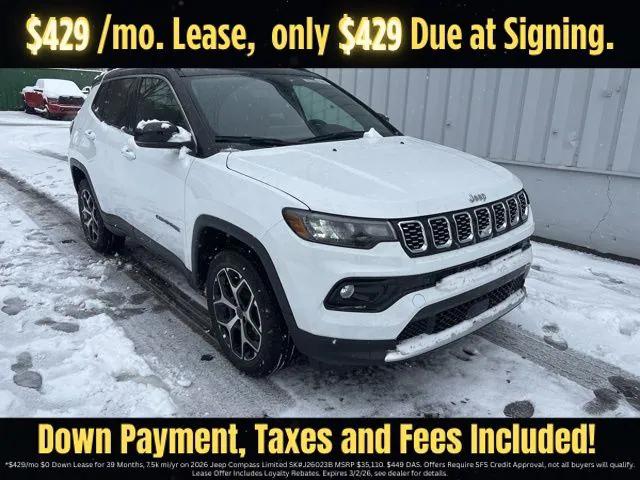 2026 Jeep Compass COMPASS LIMITED 4X4 2026 Jeep Compass COMPASS LIMITED 4X4