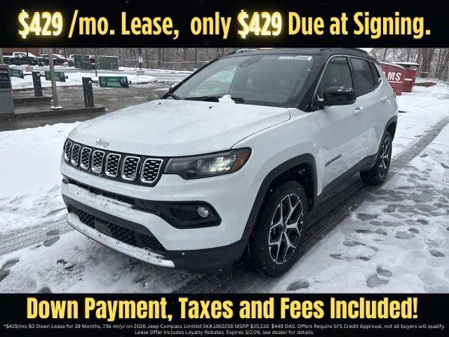 2026 Jeep Compass COMPASS LIMITED 4X4 2026 Jeep Compass COMPASS LIMITED 4X4
