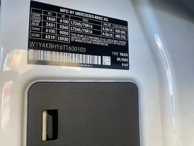 2026 Mercedes-Benz Sprinter 2500 Standard Roof 4-Cyl Diesel