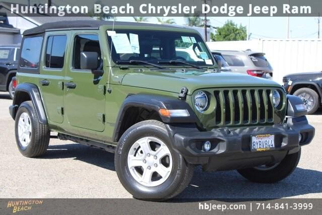 2021 Jeep Wrangler Unlimited Sport S 4x4 2021 Jeep Wrangler Unlimited Sport S 4x4
