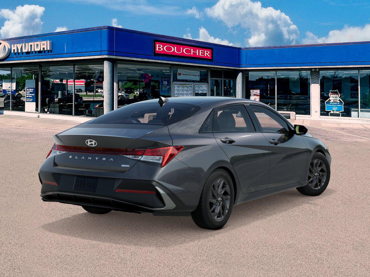 2025 Hyundai Elantra Hybrid Blue photo 2