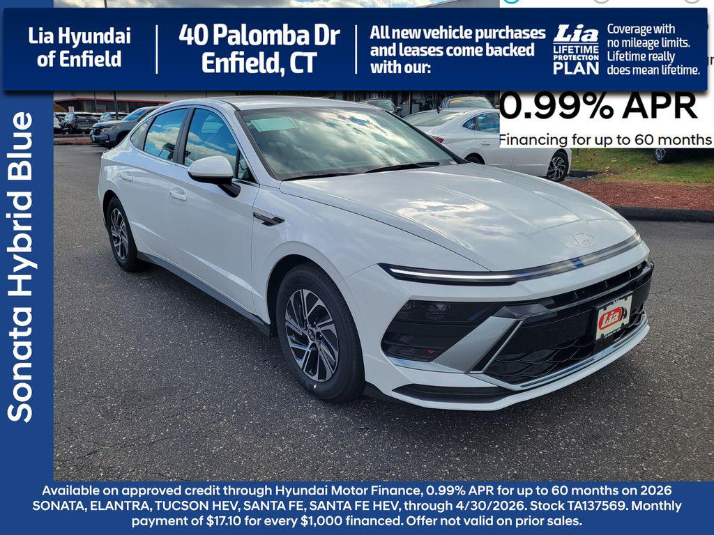 2026 Hyundai Sonata Hybrid Blue