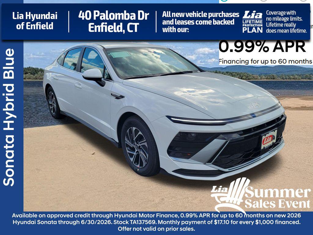 2026 Hyundai Sonata Hybrid Blue