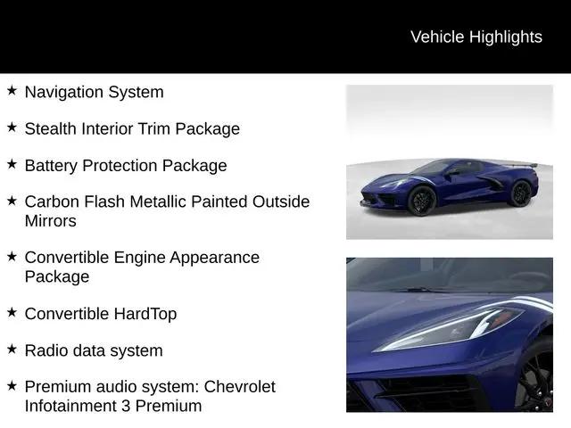 2026 Chevrolet Corvette Stingray Convertible, 2LT, RWD