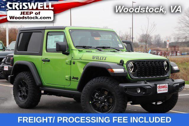 2026 Jeep Wrangler WRANGLER 2-DOOR WILLYS 2026 Jeep Wrangler WRANGLER 2-DOOR WILLYS