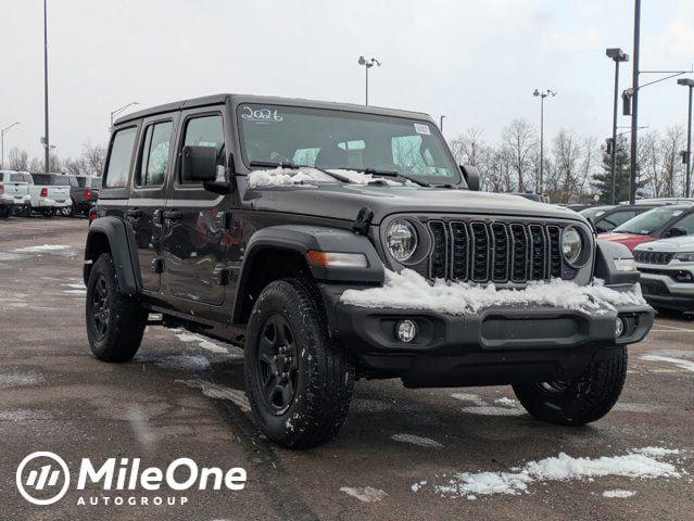 2026 Jeep Wrangler WRANGLER 4-DOOR SPORT 2026 Jeep Wrangler WRANGLER 4-DOOR SPORT