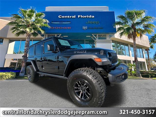 2026 Jeep Wrangler WRANGLER 4-DOOR WILLYS 2026 Jeep Wrangler WRANGLER 4-DOOR WILLYS