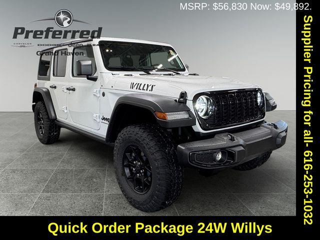2026 Jeep Wrangler WRANGLER 4-DOOR WILLYS