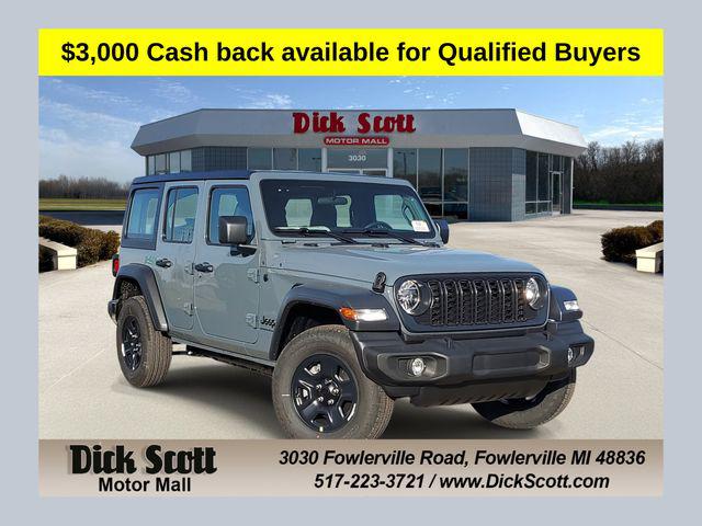 2026 Jeep Wrangler WRANGLER 4-DOOR SPORT 2026 Jeep Wrangler WRANGLER 4-DOOR SPORT