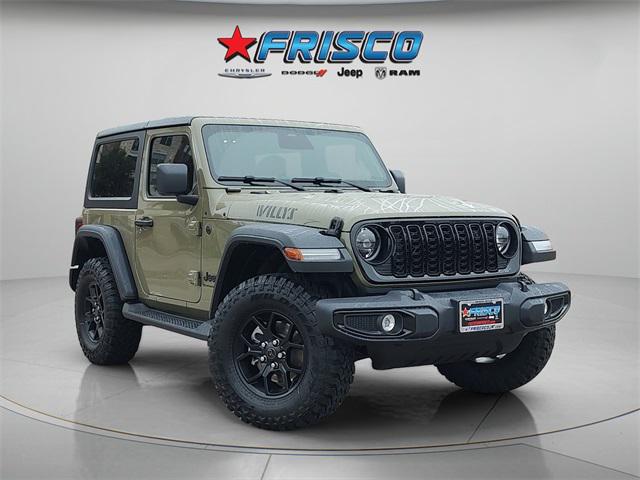 2026 Jeep Wrangler WRANGLER 2-DOOR WILLYS 2026 Jeep Wrangler WRANGLER 2-DOOR WILLYS