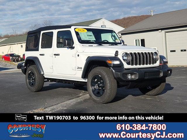2026 Jeep Wrangler WRANGLER 4-DOOR SPORT 2026 Jeep Wrangler WRANGLER 4-DOOR SPORT