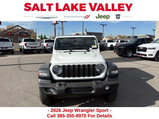 2026 Jeep Wrangler WRANGLER 2-DOOR SPORT 2026 Jeep Wrangler WRANGLER 2-DOOR SPORT