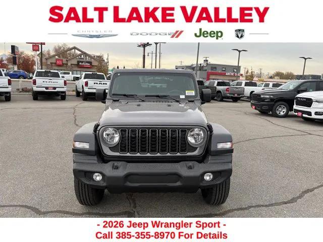 2026 Jeep Wrangler WRANGLER 2-DOOR SPORT 2026 Jeep Wrangler WRANGLER 2-DOOR SPORT