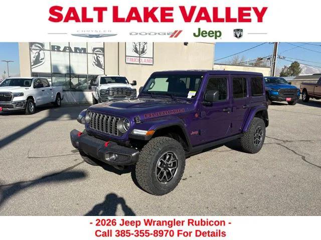 2026 Jeep Wrangler WRANGLER 4-DOOR RUBICON