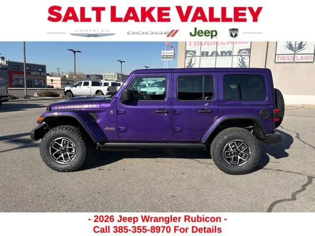 2026 Jeep Wrangler WRANGLER 4-DOOR RUBICON