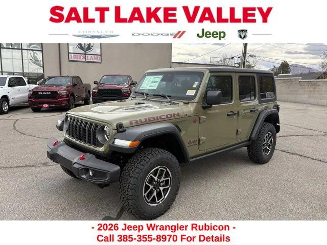 2026 Jeep Wrangler WRANGLER 4-DOOR RUBICON