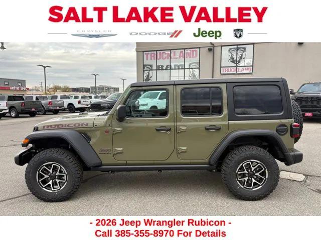 2026 Jeep Wrangler WRANGLER 4-DOOR RUBICON