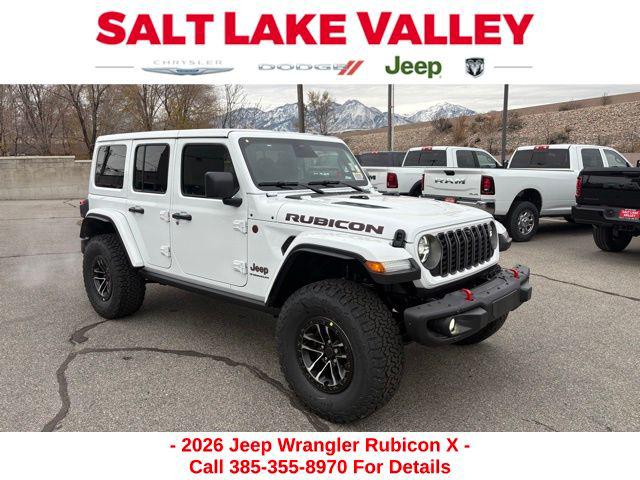 2026 Jeep Wrangler WRANGLER 4-DOOR RUBICON X 2026 Jeep Wrangler WRANGLER 4-DOOR RUBICON X