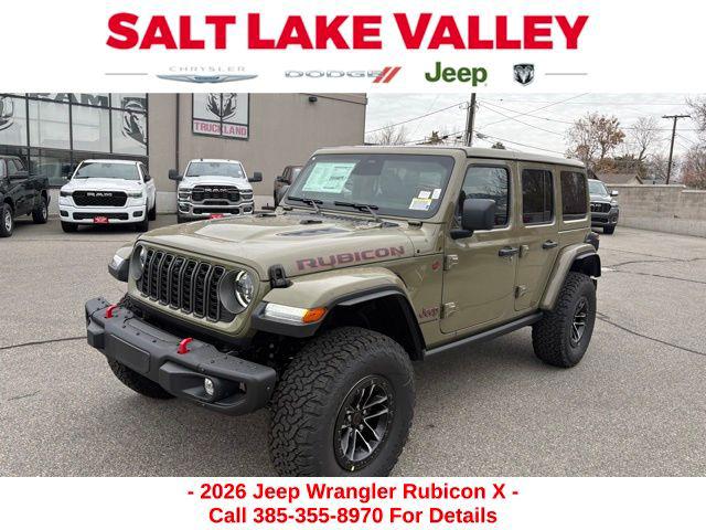 2026 Jeep Wrangler WRANGLER 4-DOOR RUBICON X 2026 Jeep Wrangler WRANGLER 4-DOOR RUBICON X