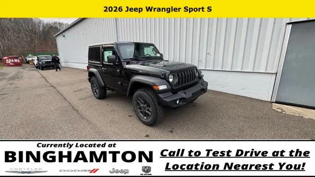 2026 Jeep Wrangler WRANGLER 2-DOOR SPORT S 2026 Jeep Wrangler WRANGLER 2-DOOR SPORT S