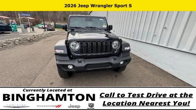 2026 Jeep Wrangler WRANGLER 2-DOOR SPORT S 2026 Jeep Wrangler WRANGLER 2-DOOR SPORT S
