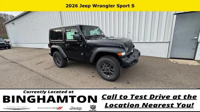 2026 Jeep Wrangler WRANGLER 2-DOOR SPORT S 2026 Jeep Wrangler WRANGLER 2-DOOR SPORT S