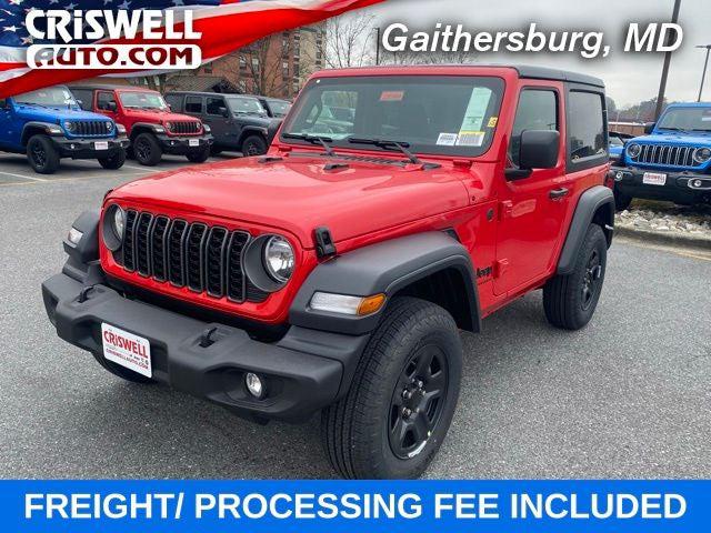 2026 Jeep Wrangler WRANGLER 2-DOOR SPORT 2026 Jeep Wrangler WRANGLER 2-DOOR SPORT