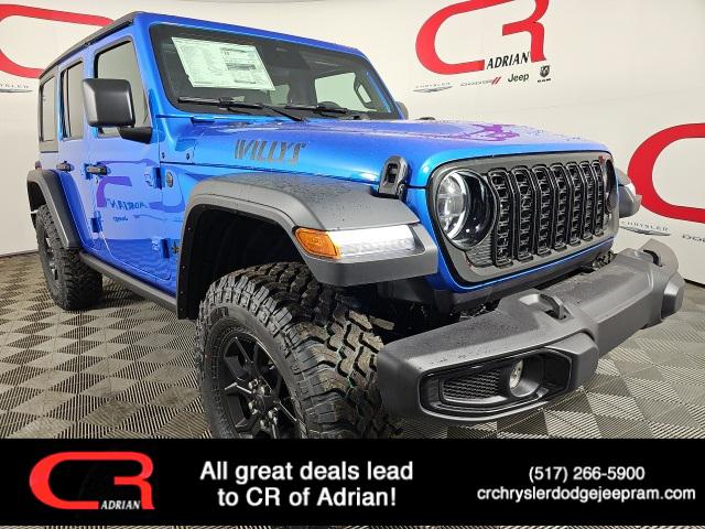 2026 Jeep Wrangler WRANGLER 4-DOOR WILLYS 2026 Jeep Wrangler WRANGLER 4-DOOR WILLYS