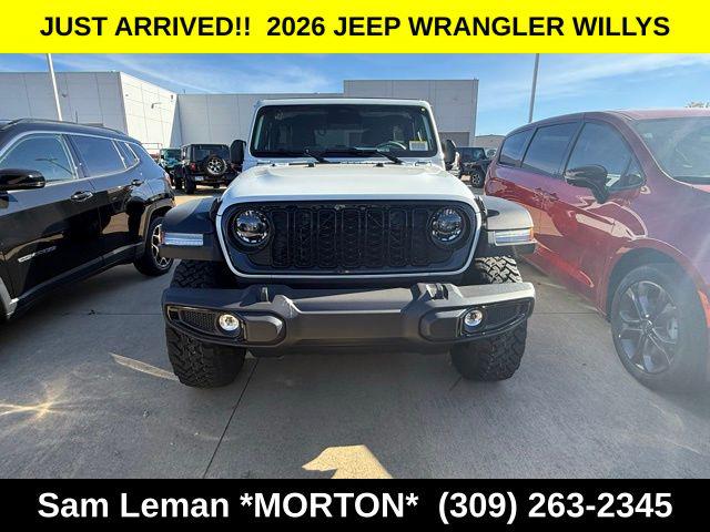 2026 Jeep Wrangler WRANGLER 4-DOOR WILLYS 2026 Jeep Wrangler WRANGLER 4-DOOR WILLYS