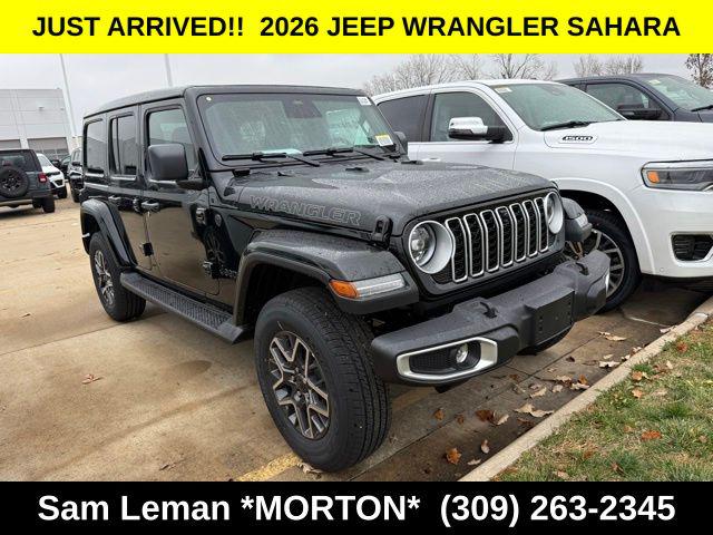 2026 Jeep Wrangler WRANGLER 4-DOOR SAHARA 2026 Jeep Wrangler WRANGLER 4-DOOR SAHARA