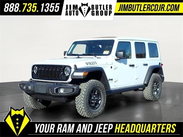 2026 Jeep Wrangler WRANGLER 4-DOOR WILLYS 2026 Jeep Wrangler WRANGLER 4-DOOR WILLYS