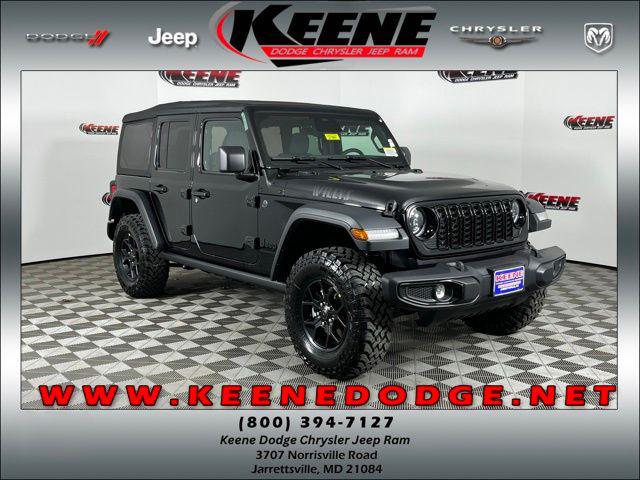 2026 Jeep Wrangler WRANGLER 4-DOOR WILLYS 2026 Jeep Wrangler WRANGLER 4-DOOR WILLYS