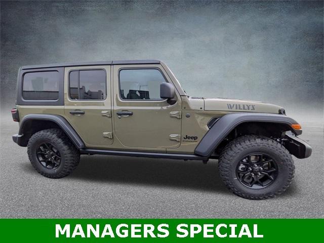 2026 Jeep Wrangler WRANGLER 4-DOOR WILLYS 2026 Jeep Wrangler WRANGLER 4-DOOR WILLYS