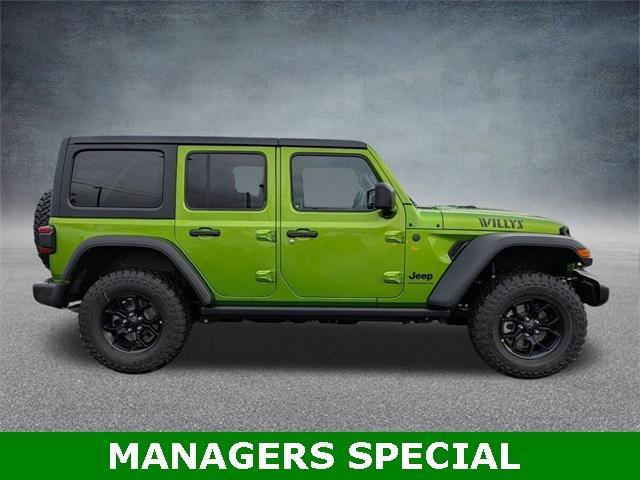 2026 Jeep Wrangler WRANGLER 4-DOOR WILLYS 2026 Jeep Wrangler WRANGLER 4-DOOR WILLYS