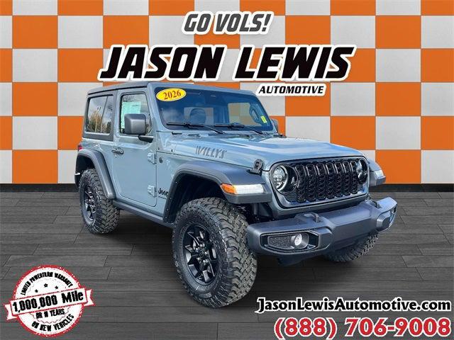2026 Jeep Wrangler WRANGLER 2-DOOR WILLYS 2026 Jeep Wrangler WRANGLER 2-DOOR WILLYS