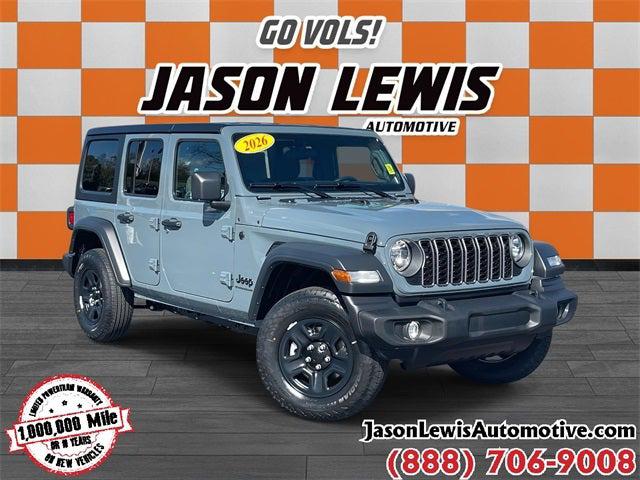2026 Jeep Wrangler WRANGLER 4-DOOR SPORT 2026 Jeep Wrangler WRANGLER 4-DOOR SPORT