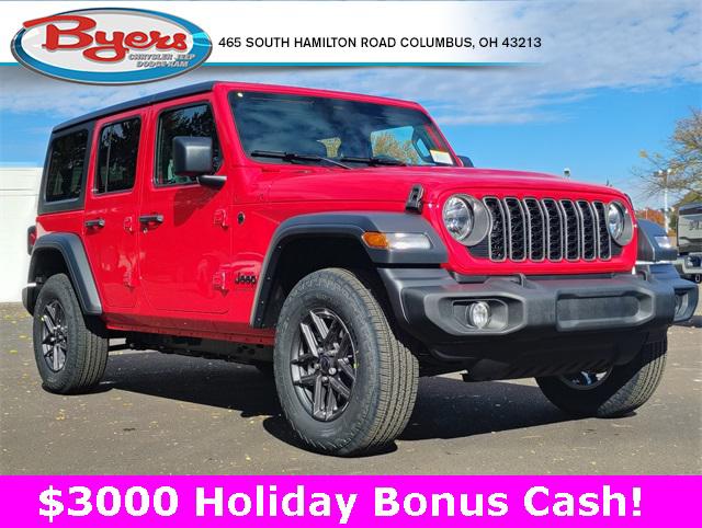 2026 Jeep Wrangler WRANGLER 4-DOOR SPORT S 2026 Jeep Wrangler WRANGLER 4-DOOR SPORT S