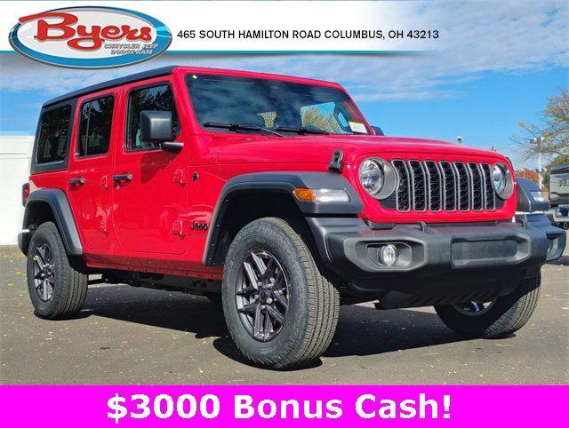 2026 Jeep Wrangler WRANGLER 4-DOOR SPORT S 2026 Jeep Wrangler WRANGLER 4-DOOR SPORT S