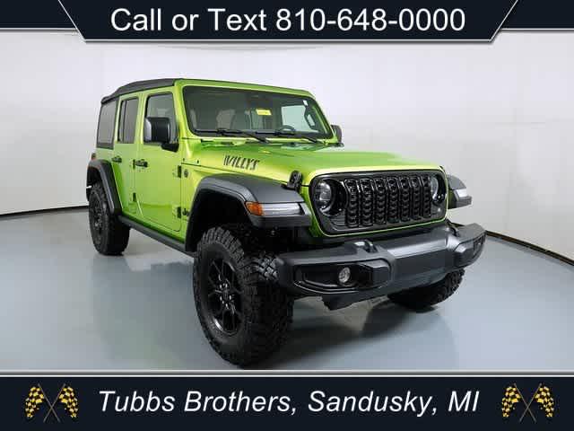 2026 Jeep Wrangler WRANGLER 4-DOOR WILLYS 2026 Jeep Wrangler WRANGLER 4-DOOR WILLYS