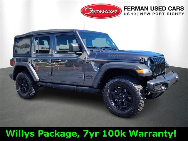 2021 Jeep Wrangler Unlimited Willys Sport 4x4 2021 Jeep Wrangler Unlimited Willys Sport 4x4