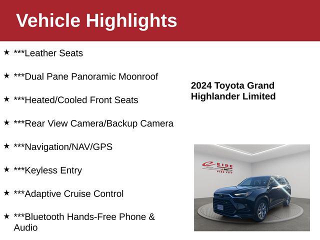 2024 Toyota Grand Highlander Limited 2024 Toyota Grand Highlander Limited