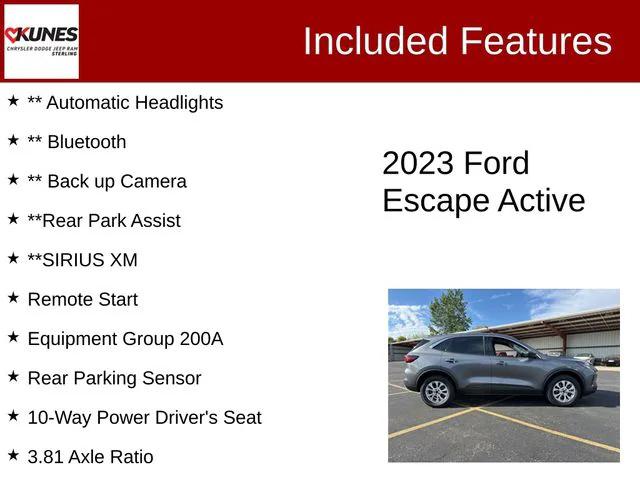2023 Ford Escape Active 2023 Ford Escape Active