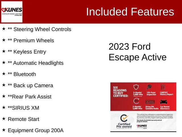 2023 Ford Escape Active